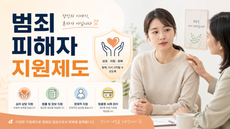 범죄 피해자 지원제도