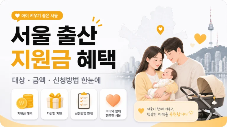 서울 출산지원금